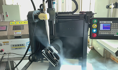 德鋮052C全自動干冰清洗機應用案例視頻 